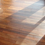 Teak wood flooring